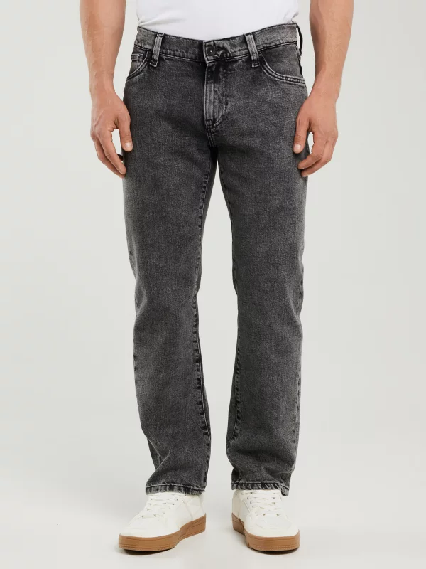 Jeansy męskie dopasowane szare Martin 994