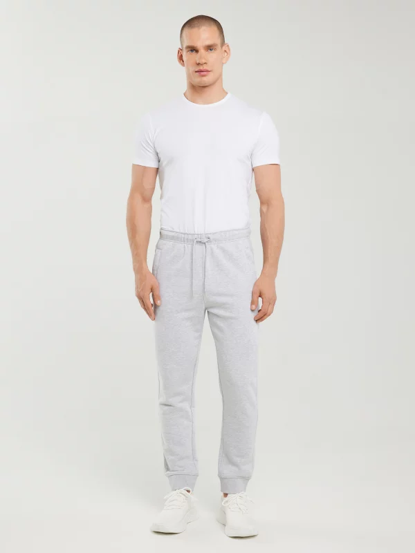 Spodnie męskie dresowe szare Pylyp 901