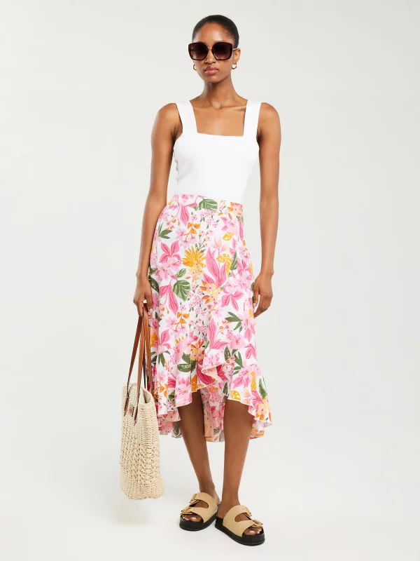 Klapki damskie na podwyższonej podeszwie beżowe RR274A601 801