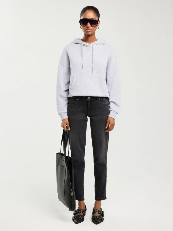 Bluza damska z kapturem szara Susana 901