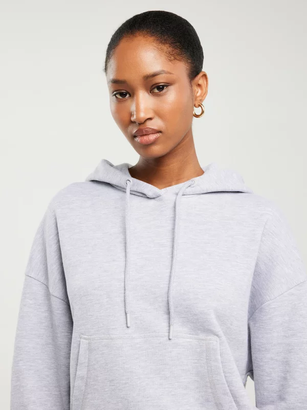 Bluza damska z kapturem szara Susana 901