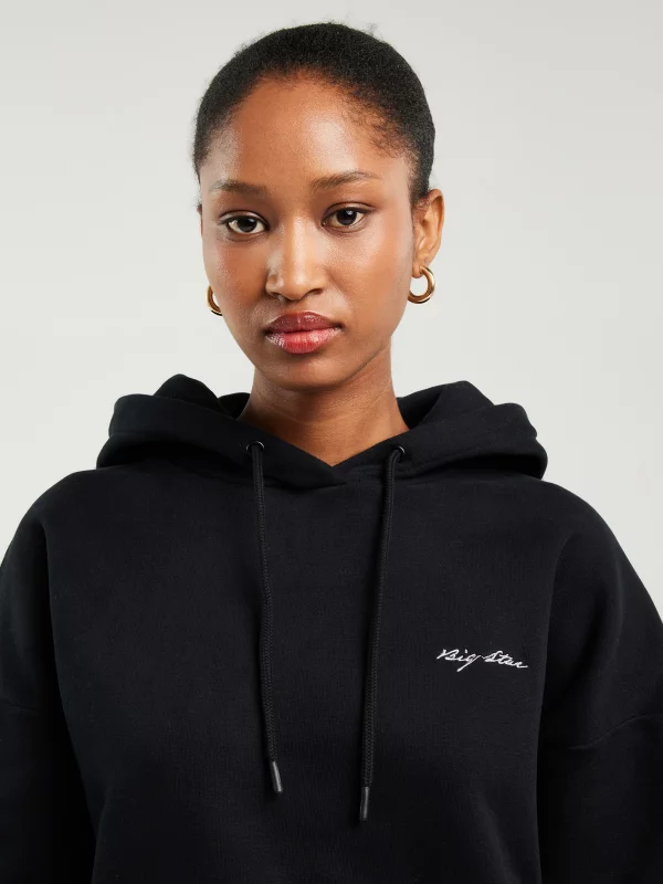 Bluza damska z kapturem czarna Megan 906/ Foxie 906