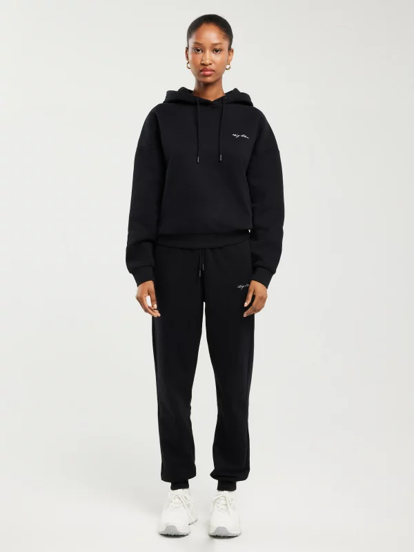 Bluza damska z kapturem czarna Megan 906/ Foxie 906