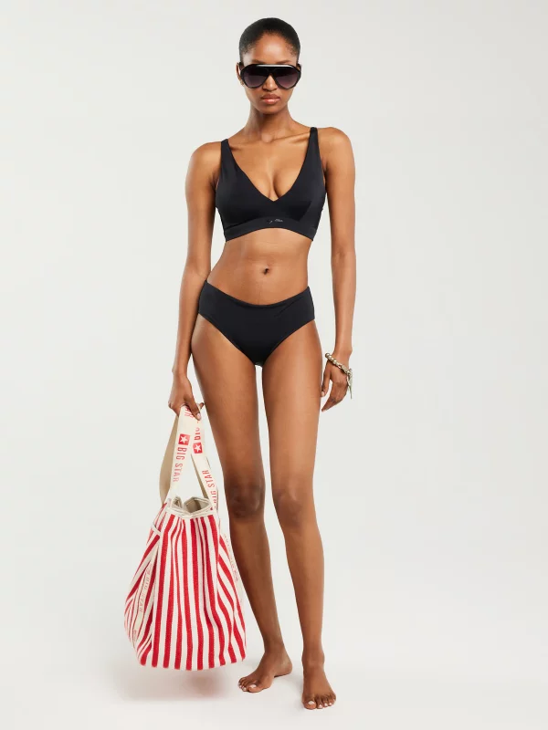 Góra od kostiumu kąpielowego czarna Morra 906