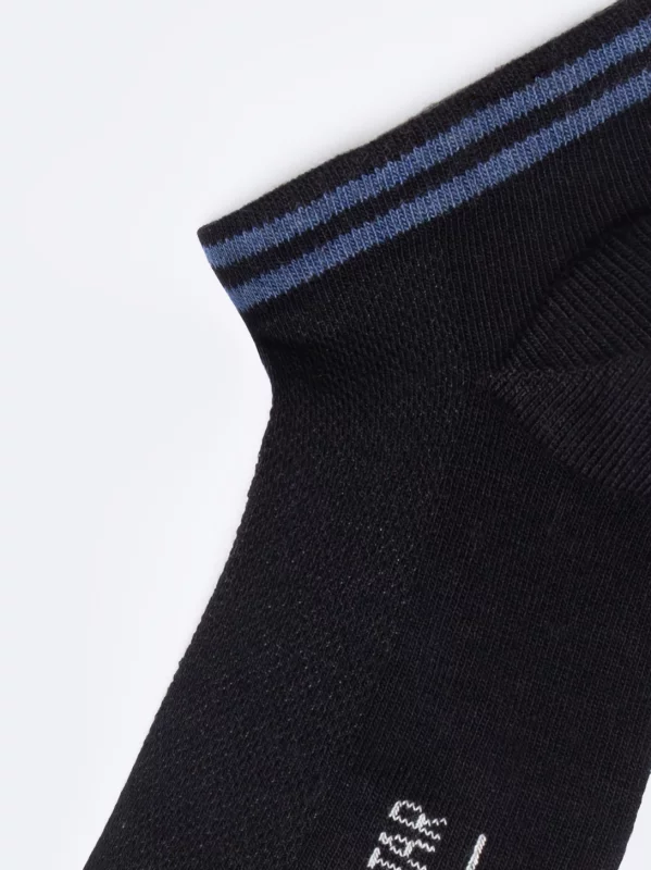 Stopki męskie czarne Netison 906