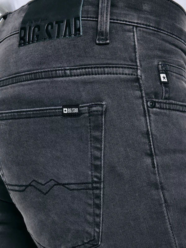 Jeansy męskie skinny szare Deric 893