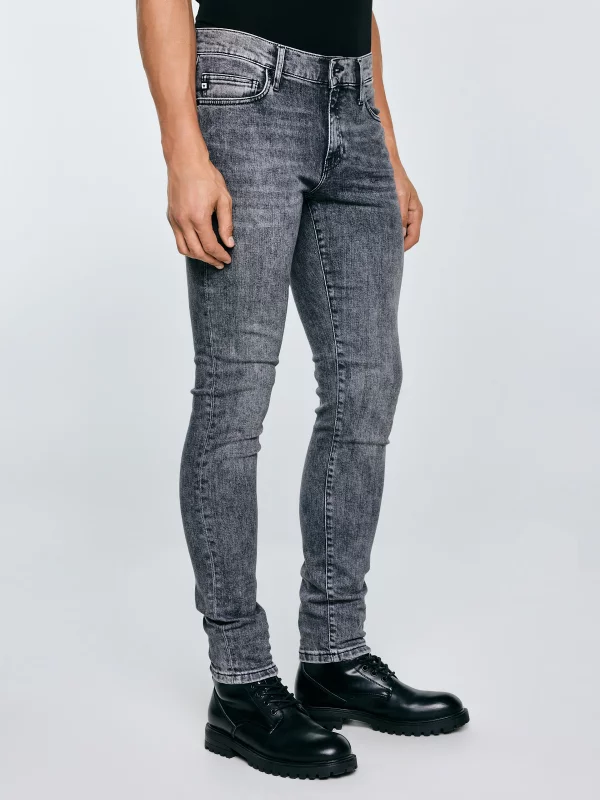 Jeansy męskie skinny szare Deric 993