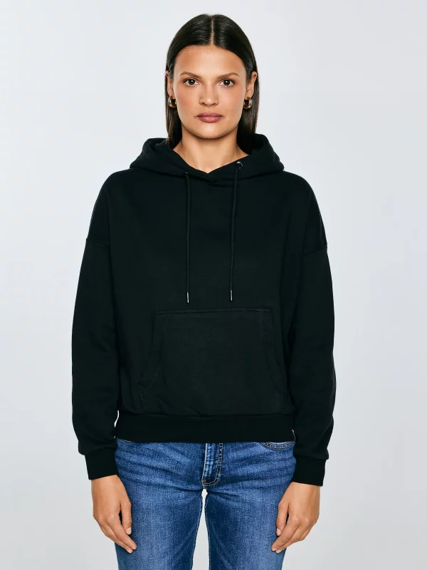 Bluza damska z kapturem czarna Susana 906