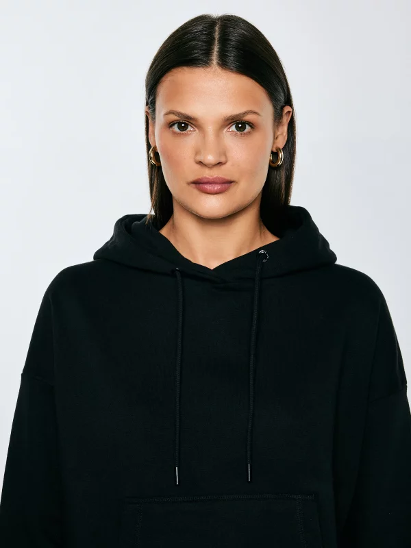 Bluza damska z kapturem czarna Susana 906