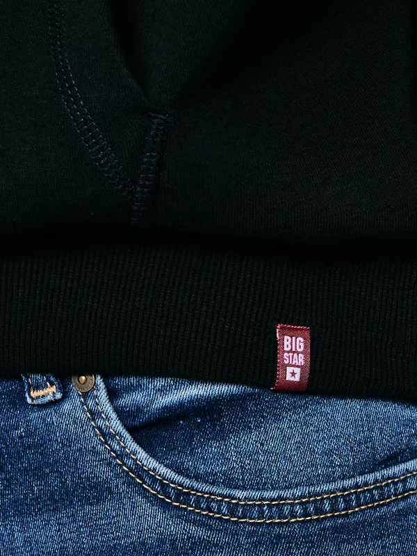 Bluza damska z kapturem czarna Susana 906