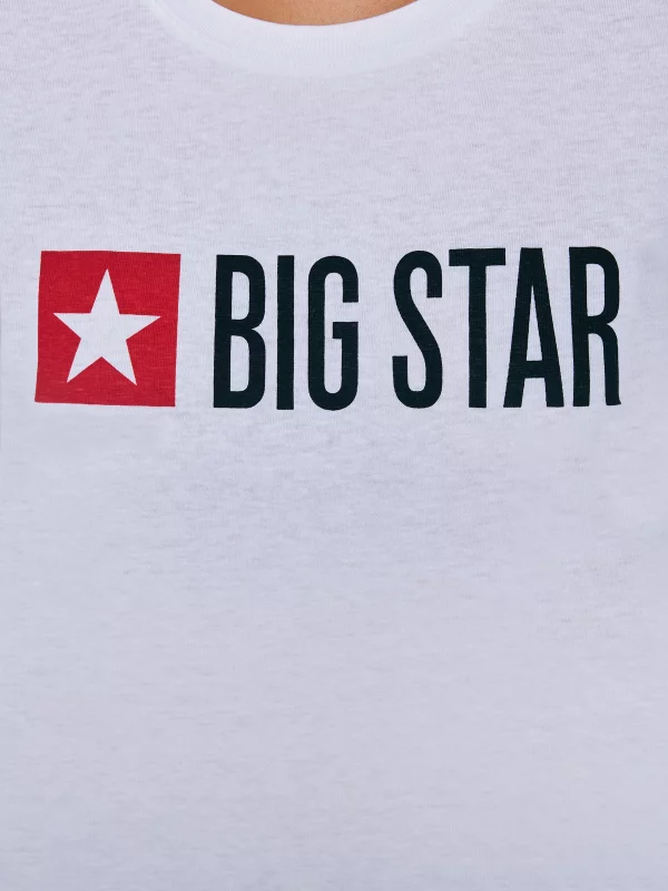 Koszulka damska z logo biała Risma 101