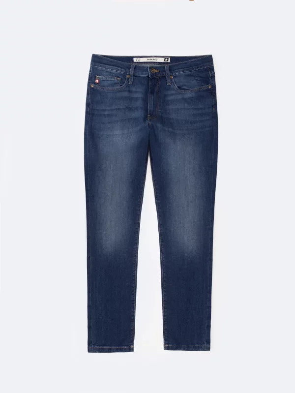 Jeansy męskie niebieskie Terry Carrot 433