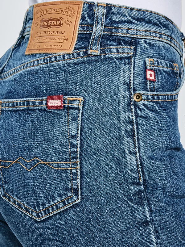 Jeansy damskie z kolekcji Authentic niebieskie Authentic 400