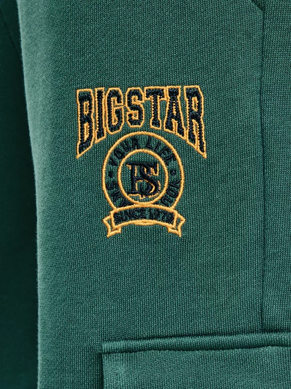 Spodnie chłopięce dresowe cargo khaki Cargir 304