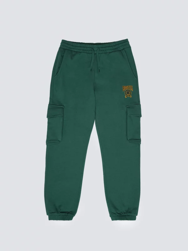 Spodnie chłopięce dresowe cargo khaki Cargir 304