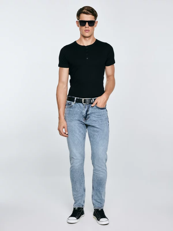 Jeansy męskie niebieskie Harper 211