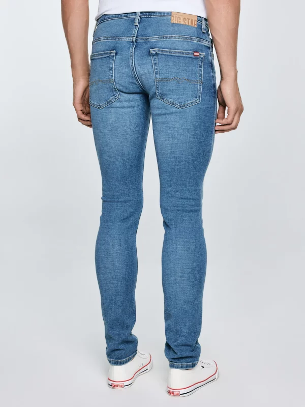 Jeansy męskie skinny niebieskie Jeffray 266