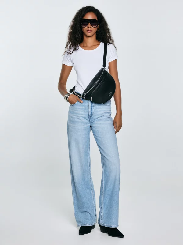 Torebka damska nerka czarna Lottis 906