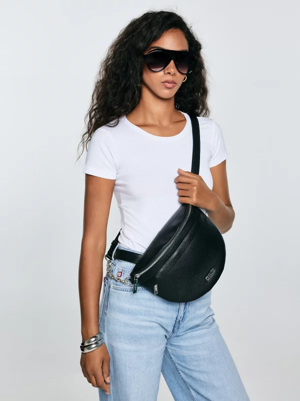 Torebka damska nerka czarna Lottis 906