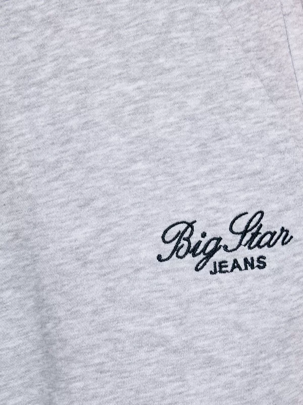 Spodnie dziewczęce dresowe wide szare Milanap 901