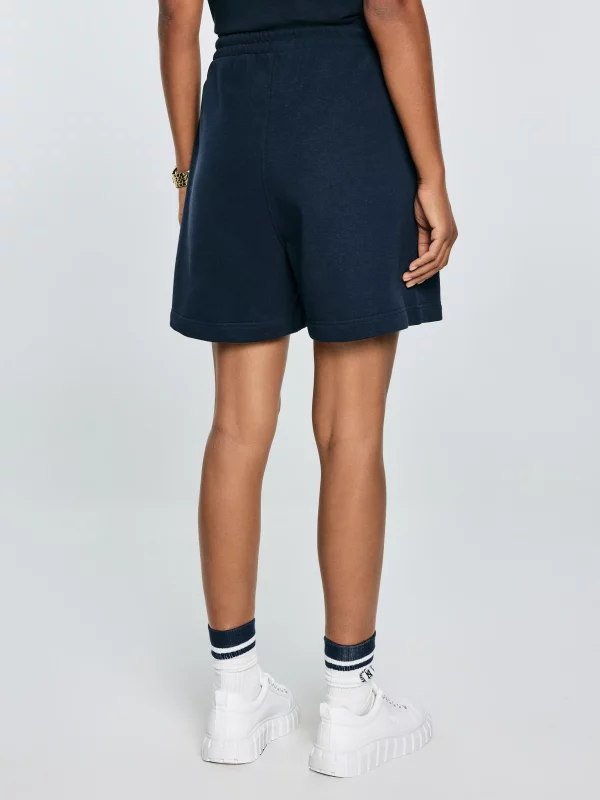 Szorty damskie dresowe granatowe Miraya 403
