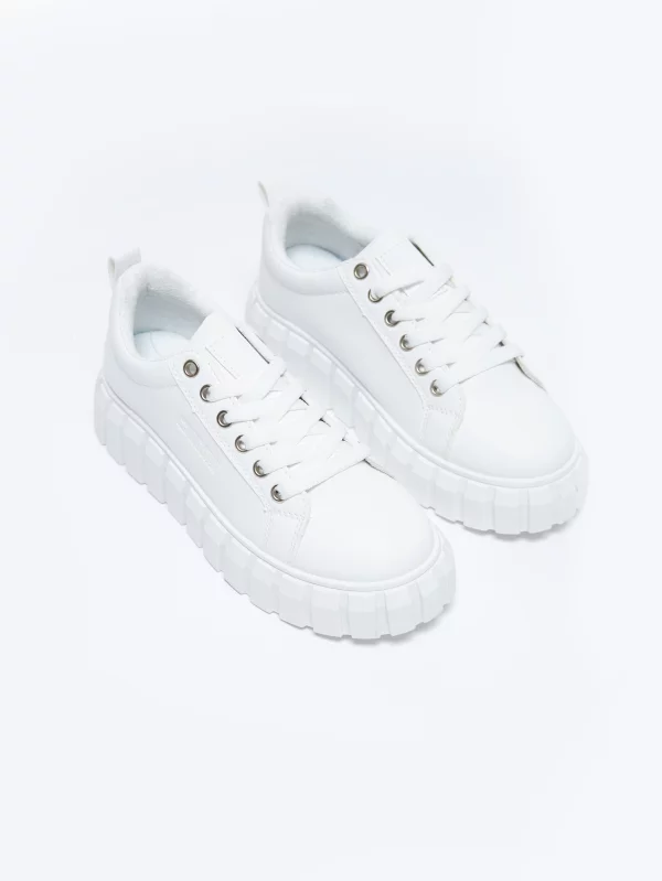 Sneakersy damskie białe MM274616 101