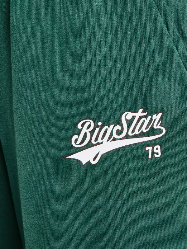 Spodnie dziewczęce dresowe wide zielone Rubiliapw 304