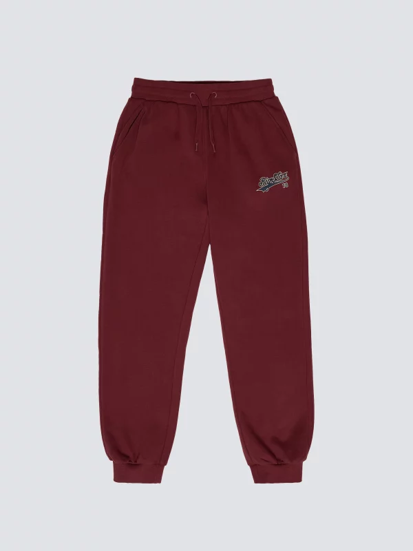 Spodnie dziewczęce dresowe bordowe Rubiliap 604