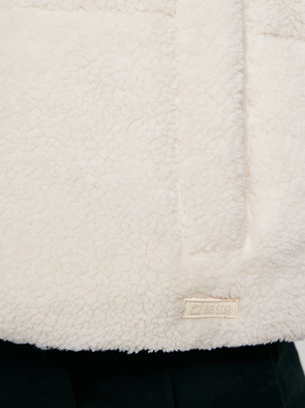 Kamizelka dziewczęca dwustronna kremowa Zoja 103