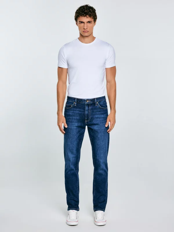 Jeansy męskie granatowe Harper 535