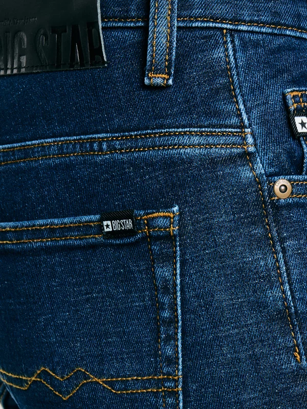 Jeansy męskie skinny granatowe Jeffray 663