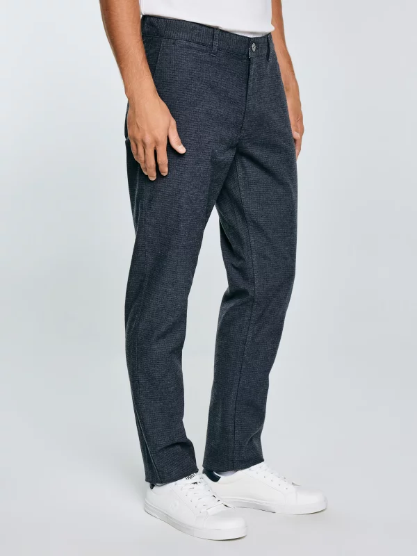 Spodnie męskie chinosy niebieskie Marcos 402