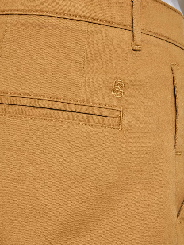 Spodnie męskie chinosy jasnobrązowe Trevor 802