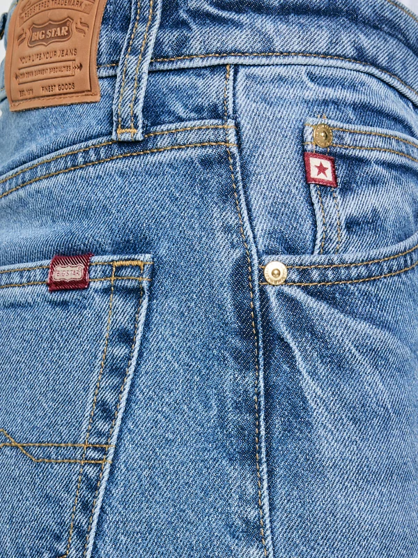 Jeansy damskie proste niebieskie Charlotte 485