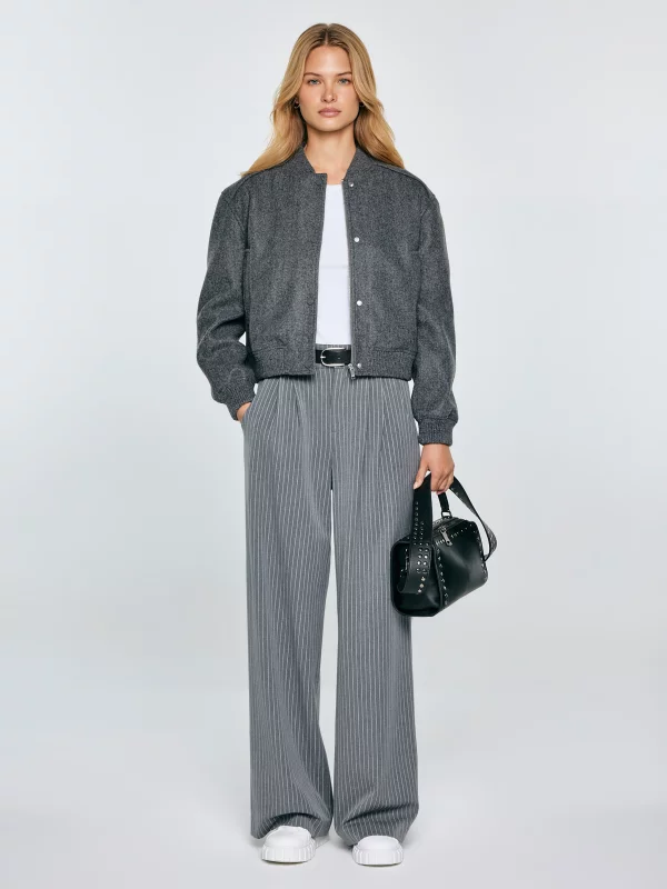 Kurtka damska bomber szara Joesie 902