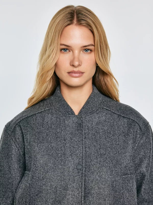 Kurtka damska bomber szara Joesie 902