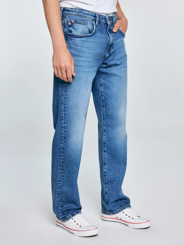 Jeansy męskie niebieskie Brandon 380