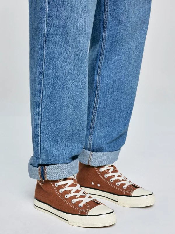 Trampki męskie wysokie brązowe SS174289 802