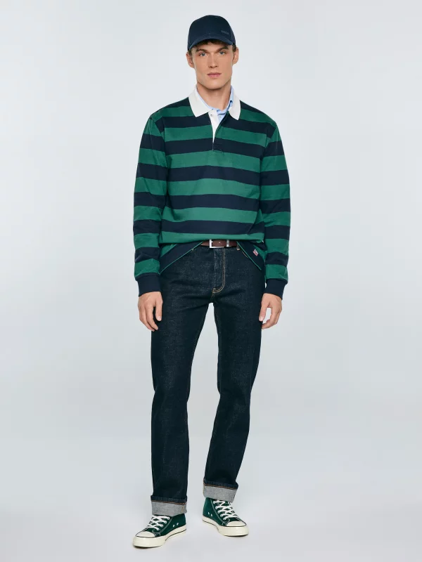 Trampki męskie wysokie zielone SS174291 304