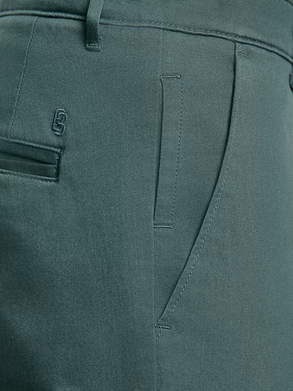 Spodnie męskie chinosy zielone Trevor 304