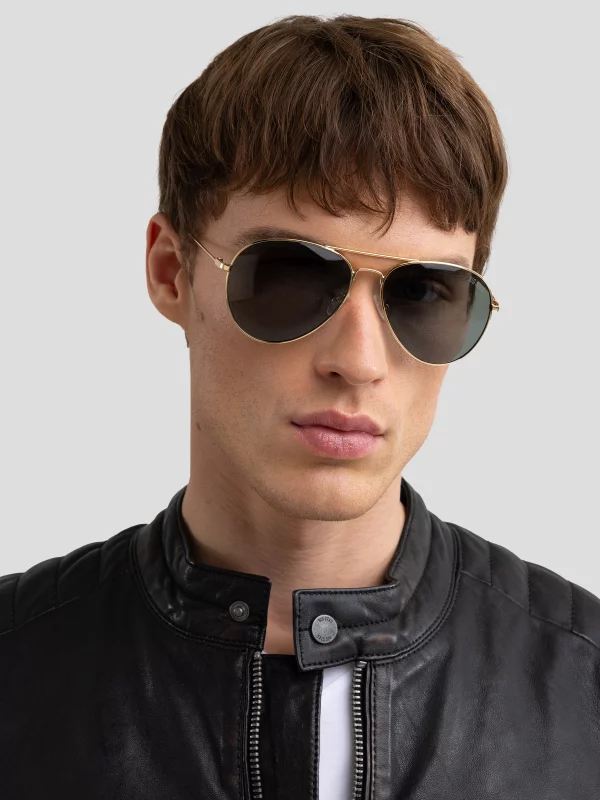 Okulary przeciwsłoneczne czarne Relios 906