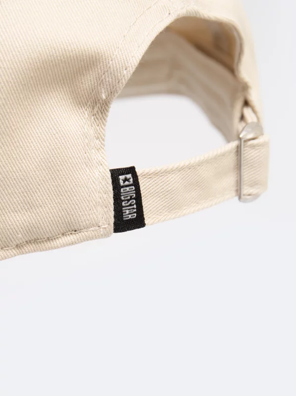 Czapka damska z daszkiem z logo BIG STAR beżowo-granatowa Rubona 000