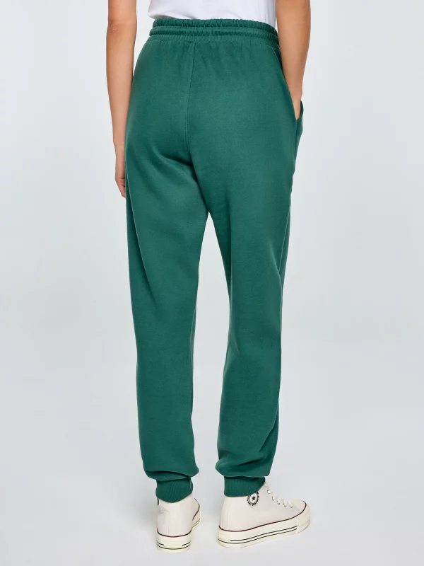 Spodnie damskie dresowe zielone Foxie 304