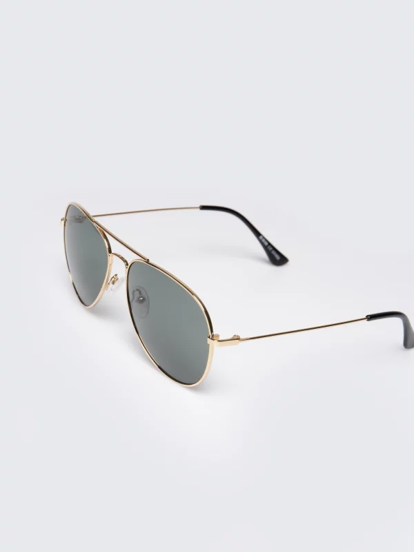 Okulary przeciwsłoneczne czarne Relios 906