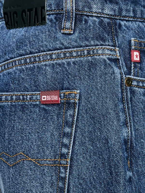 Jeansy chłopięce loose granatowe Zacky 586