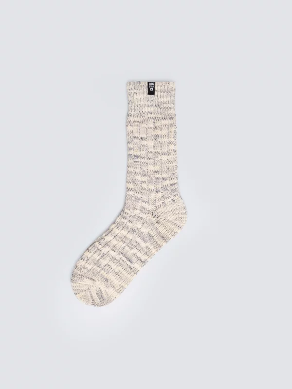 Skarpety melanżowe białe Isberg 100