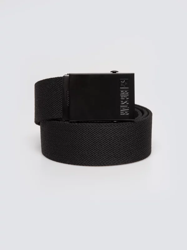 Pasek męski parciany czarny Ruban 906