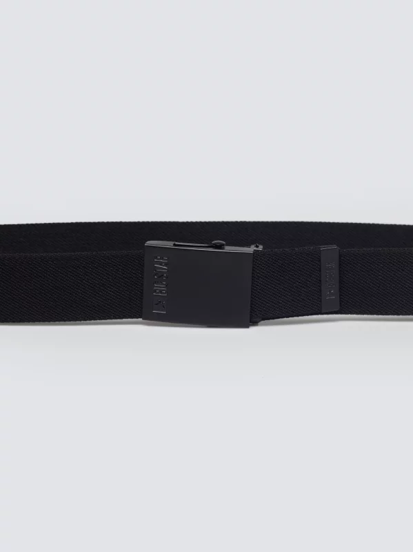 Pasek męski parciany czarny Ruban 906