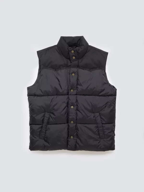 Kamizelka męska pikowana czarna Agrib 906