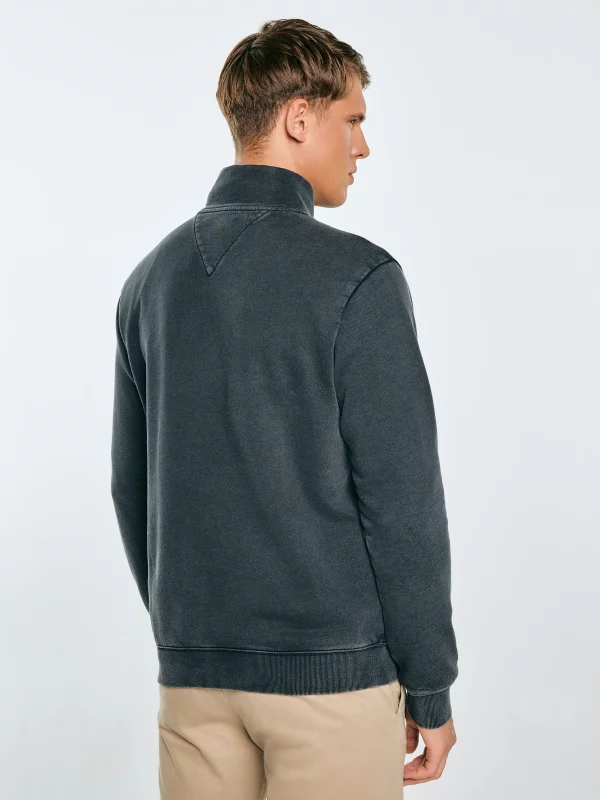 Bluza męska ze stójką ciemnoszara Julian 906